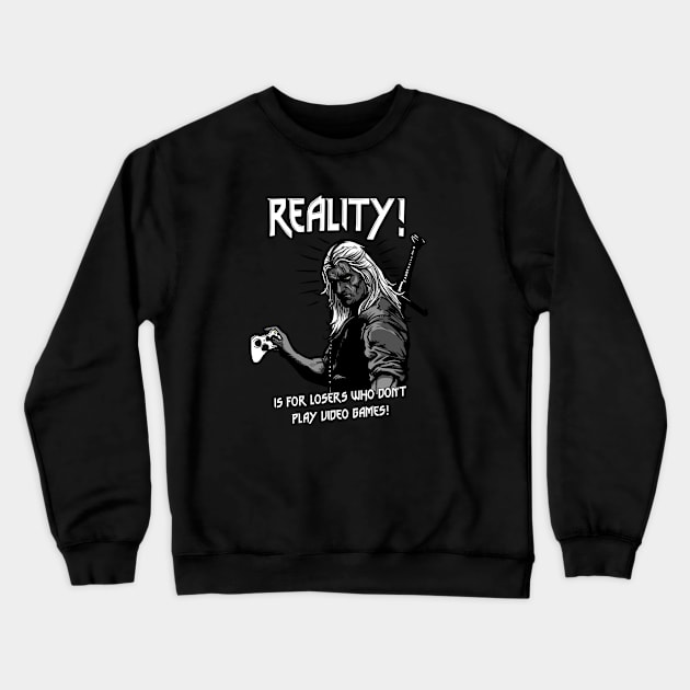 Reality Crewneck Sweatshirt by AndreusD